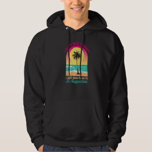 Sudadera No necesito terapia San Agustín Beach Florida Oc