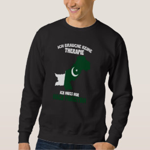 Sudadera No necesito terapia solo necesito ir a Pakistán