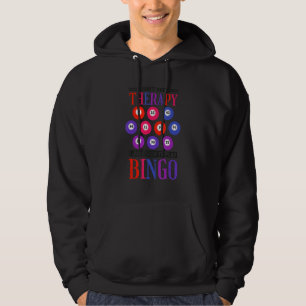 Sudadera No Necesito Terapia Solo Necesito Jugar Bingo