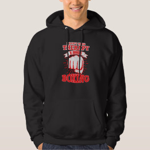 Sudadera No Necesito Terapia Tengo Boxeo, Boxeo