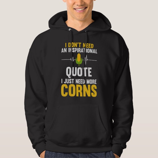 Sudadera No necesito una cita inspiradora sólo necesito co (Anverso)