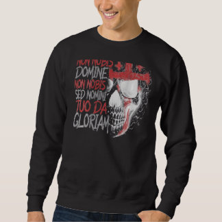 Sudadera No Nobis Domine Non Nobis Sed Nomini Tuo Da Glori