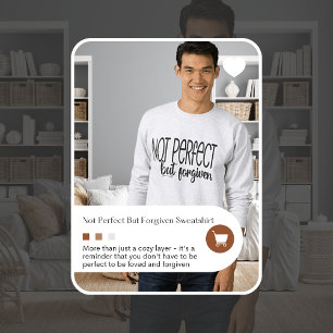 Sudadera No Perfecto Pero Perdonado Camisas