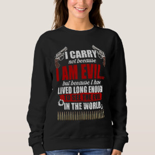 Sudadera No porque sea malvado sino porque he vivido mucho