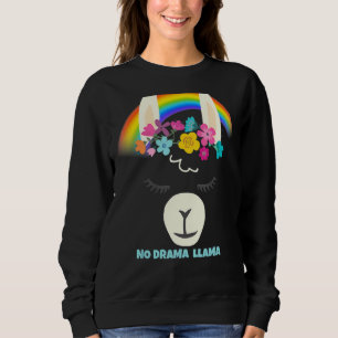Sudadera No Prob Llama Alpaca Orgullo Arcoiris Lgbtq