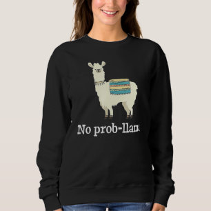 Sudadera No prob llama llama alpaca