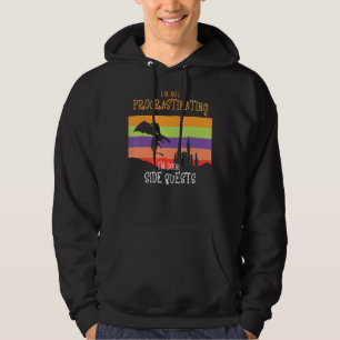 Sudadera No Procrastinando las misiones laterales Rpg Gamer