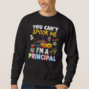 Sudadera No puedes asustarme soy un profesor principal de m