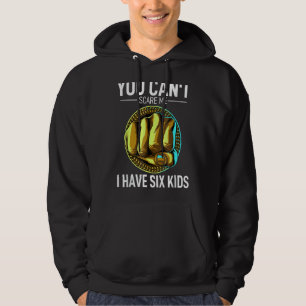 Sudadera No puedes asustarme Tengo 6 hijos Abuela Chica Esp