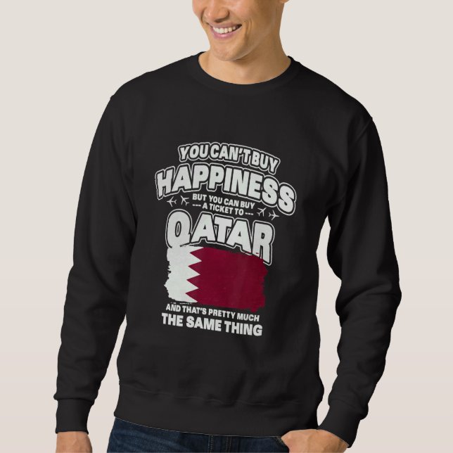 Sudadera No Puedes Comprar Felicidad Pero Puedes Comprar Un (Anverso)