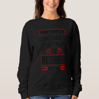 Sudadera No Puedes Obligarme Estoy Jubilado Electricista Ju