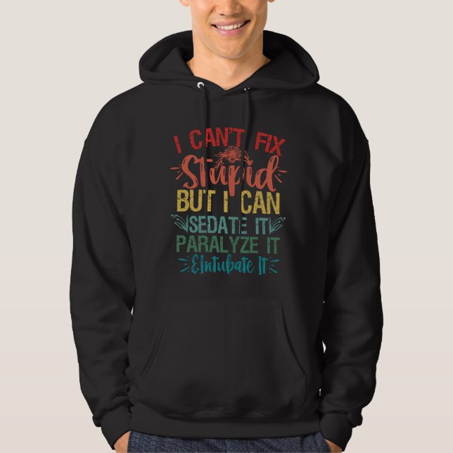 Sudadera no puedo arreglar lo estúpido pero puedo sedarlo e (Anverso)