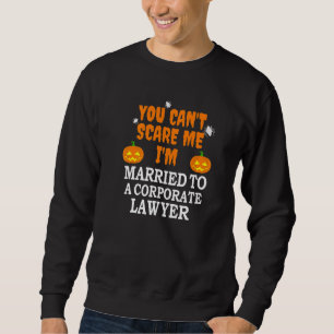 Sudadera No puedo asustarme abogado corporativo casado H