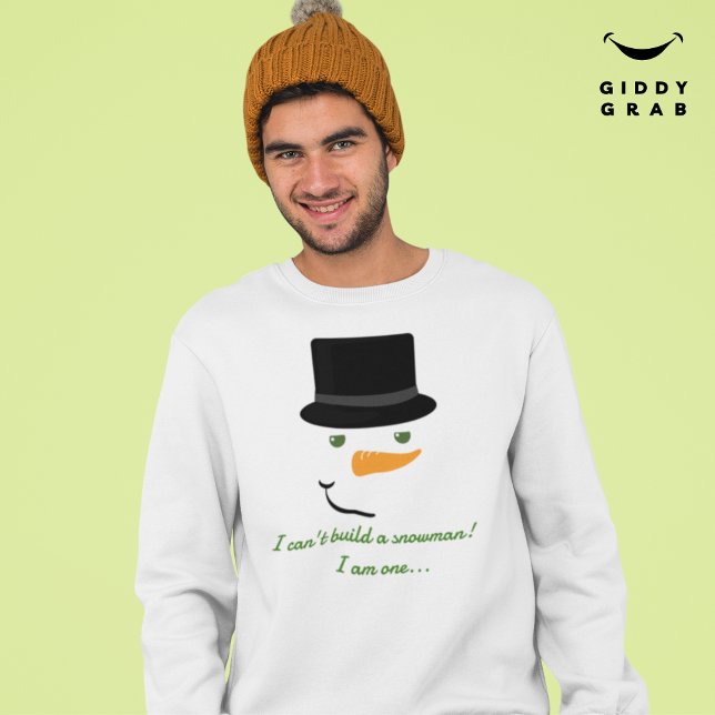 Sudadera No puedo construir un gato super gracioso (Subido por el creador)