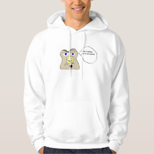 Sudadera ¡No puedo creer su no mantequilla!