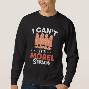 Sudadera No puedo es la caza de hongos en la temporada de M