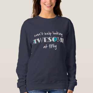 Sudadera No puedo evitar mirar a 50