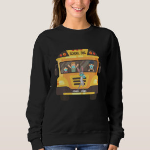 Sudadera No puedo mascar mi amor por el conductor de bus de