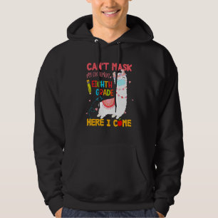 Sudadera No puedo mascar mi emoción Octavo Grado Aquí I Com