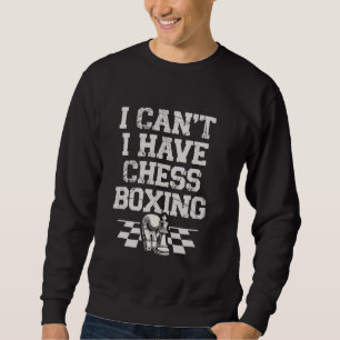 Sudadera No puedo tener deportes de mentalidad de boxeo de 