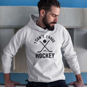 Sudadera No puedo tener hockey