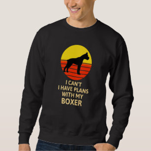 Sudadera No Puedo Tener Planes Con Mis Amantes De Perros De