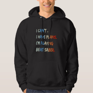 Sudadera No puedo tener planes para jugar a la derrota Sabe