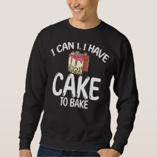 Sudadera No Puedo Tener Tarta Para Hornear Cocina Hornear P