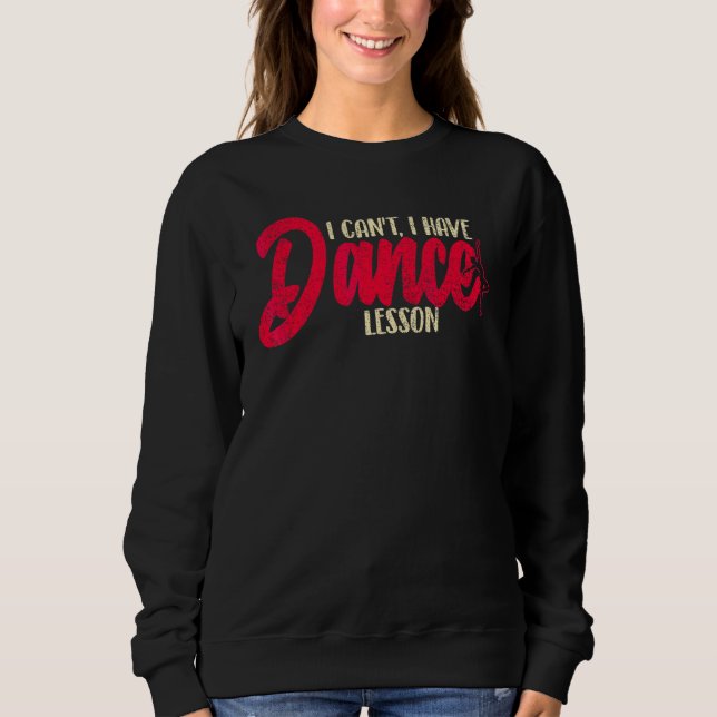Sudadera No Puedo Tener Una Danza De Danza De La Tripulació (Anverso)