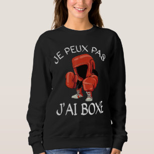 Sudadera No Puedo Tengo Boxeo Fans del Boxeo