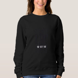 Sudadera No quiero ir si no puedo traer mi concha