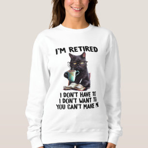 Sudadera No quiero que no me hagas estar cansado