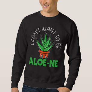 Sudadera No quiero ser extrovertida de Aloe-ne Pun