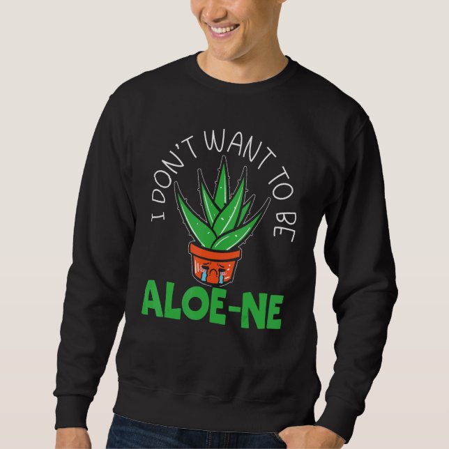 Sudadera No quiero ser extrovertida de Aloe-ne Pun (Anverso)