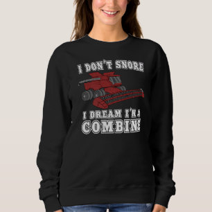 Sudadera No ronco, sueño que soy un combate