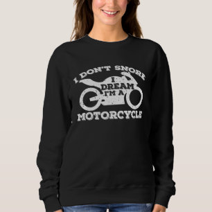 Sudadera No ronco sueño que soy un motor