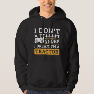 Sudadera No ronco, sueño que soy un tractor