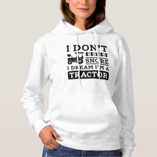 Sudadera No ronco, sueño que soy un tractor