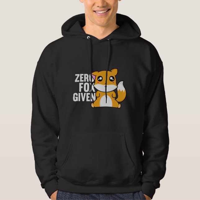 Sudadera No se ha dado nada a Fox (Anverso)