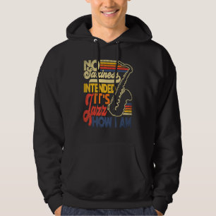 Sudadera No se Intenta Saxinidad Jazz Cómo Soy Saxofón Saxo