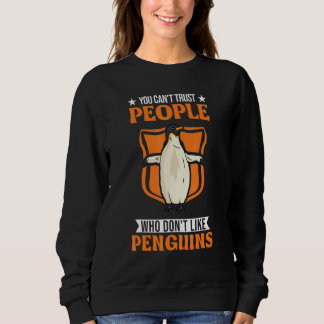 Sudadera No se puede confiar en la gente a la que no le gus