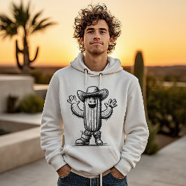 Sudadera No se puede tocar esto - Vintage Cactus Hoodie