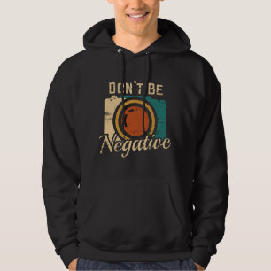 Sudadera No seas cámara negativa fotografía vintage foto