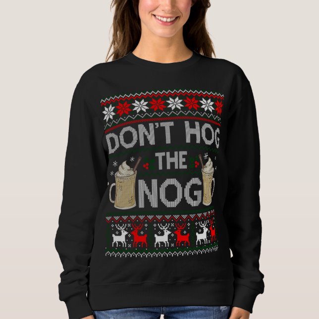 Sudadera NO SEAS Navidades graciosos de SNOWFLAKE Dulces su (Anverso)
