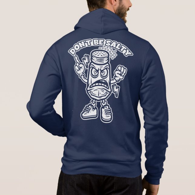 Sudadera No seas salada, ilustración divertida (Reverso)