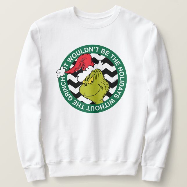 Sudadera No serían las vacaciones sin Grinch (Anverso del diseño)