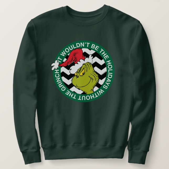 Sudadera No serían las vacaciones sin Grinch (Anverso del diseño)