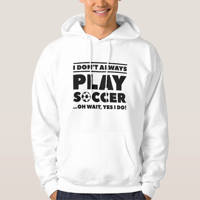 Sudadera No Siempre Juego Fútbol (Anverso)