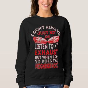 Sudadera No Siempre Me Siento Y Escucho Mi Escape C