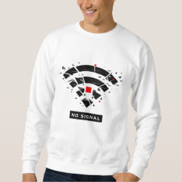 Sudadera No Signal T-Shirt – Abstract Digital Disconnection